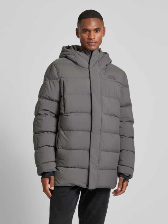 Zdjęcie produktu Kurtka pikowana z kapturem model ‘Alivio’ Cotopaxi Średnioszary