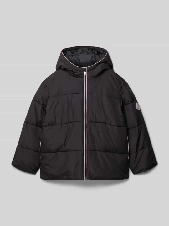 Zdjęcie produktu Kurtka pikowana z kapturem model ‘GROOVY BABY PUFFER’ Roxy Czarny