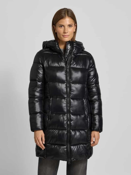 Zdjęcie produktu Kurtka pikowana z kapturem model ‘INES’ Save The Duck Czarny