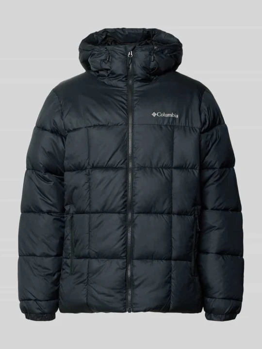 Zdjęcie produktu Kurtka pikowana z kapturem model 'Puffect™ IV' Columbia Czarny