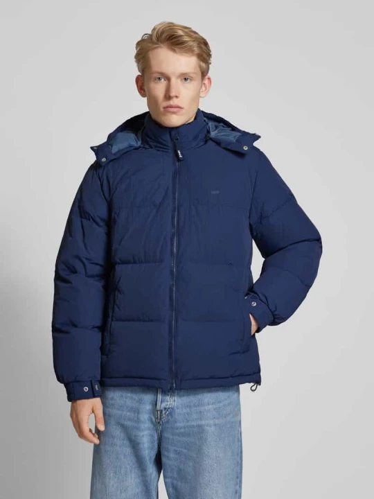 Zdjęcie produktu Kurtka pikowana z kapturem model ‘ROCKRIDGE’ Levi's Ciemnoniebieski