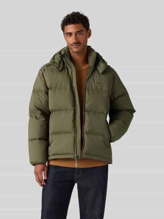 Zdjęcie produktu Kurtka pikowana z kapturem model 'ROCKWELL' Levi's Oliwkowy