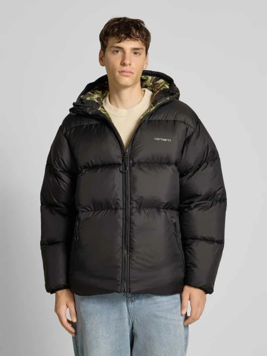 Zdjęcie produktu Kurtka pikowana z kapturem model ‘TORONTO’ Carhartt WIP Czarny