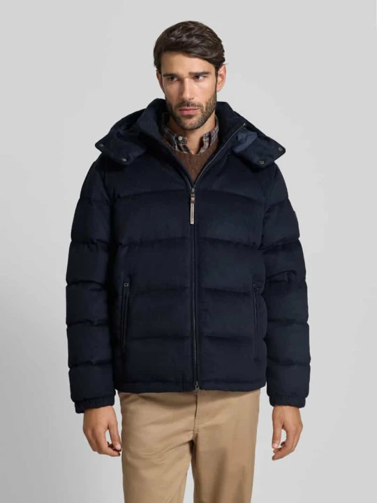 Zdjęcie produktu Kurtka pikowana z kapturem Polo Ralph Lauren Granatowy