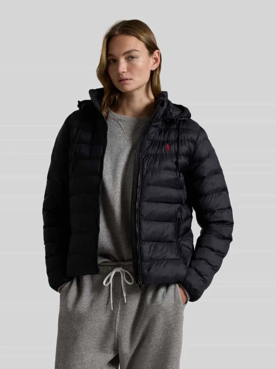 Zdjęcie produktu Kurtka pikowana z kapturem Polo Ralph Lauren Czarny
