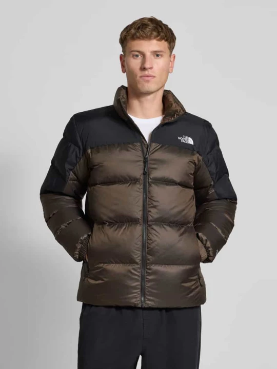 Zdjęcie produktu Kurtka pikowana o kroju regular fit ze stójką The North Face Średniobrązowy