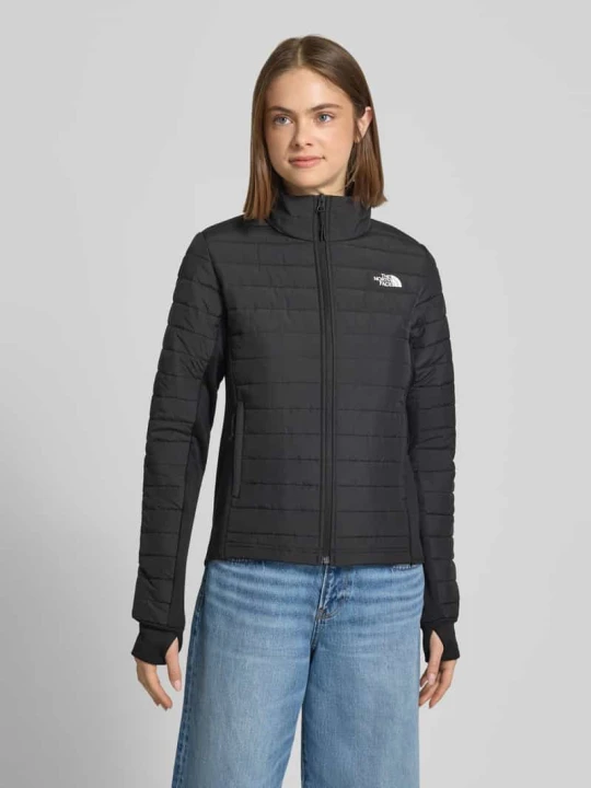 Zdjęcie produktu kurtka pikowana z logo model 'CANYONLANDS' The North Face Czarny