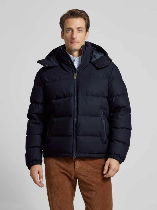 Zdjęcie produktu Kurtka pikowana z naszywką z logo model ‘DECKER’ Polo Ralph Lauren Granatowy