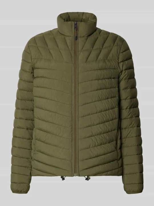 Zdjęcie produktu Kurtka pikowana z naszywką z logo model 'LAPAZ' Napapijri Khaki