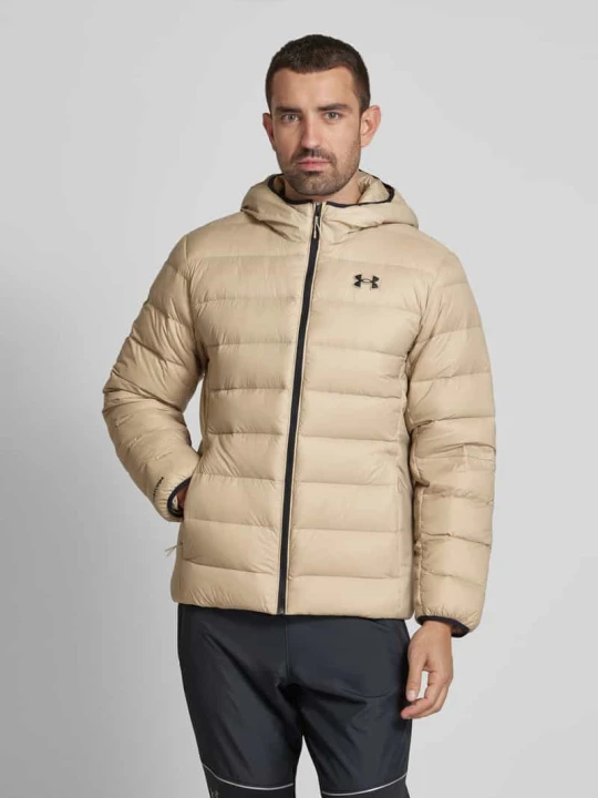 Zdjęcie produktu Kurtka pikowana z naszywką z logo model ‘LEGEND’ Under Armour Beżowy