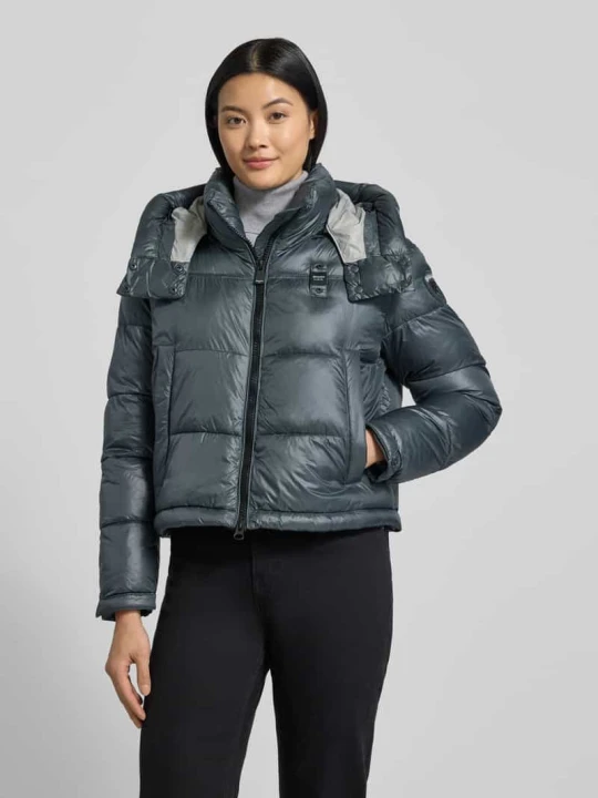 Zdjęcie produktu Kurtka pikowana z ociepleniem Sorona® model ‘GLORIA’ Blauer Usa Ciemnoszary