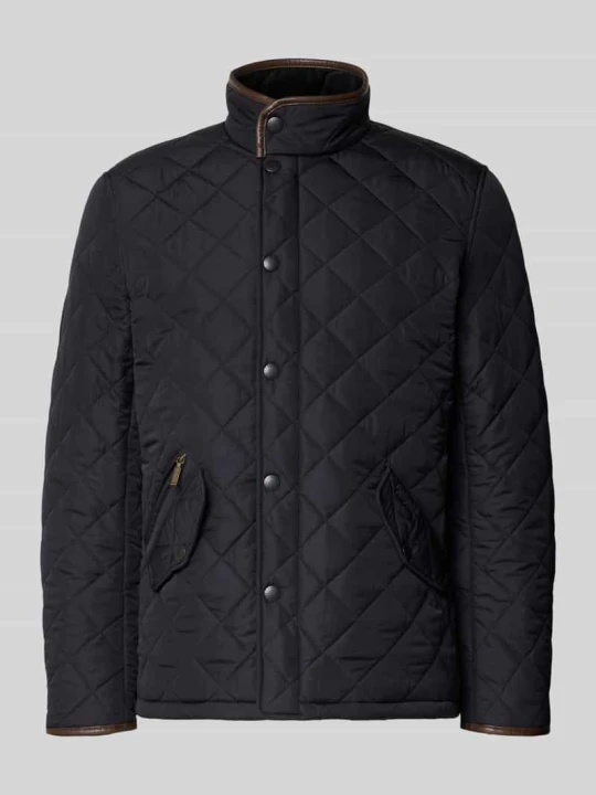 Zdjęcie produktu Kurtka pikowana z pikowaniem w romby model 'POWELL' Barbour Granatowy