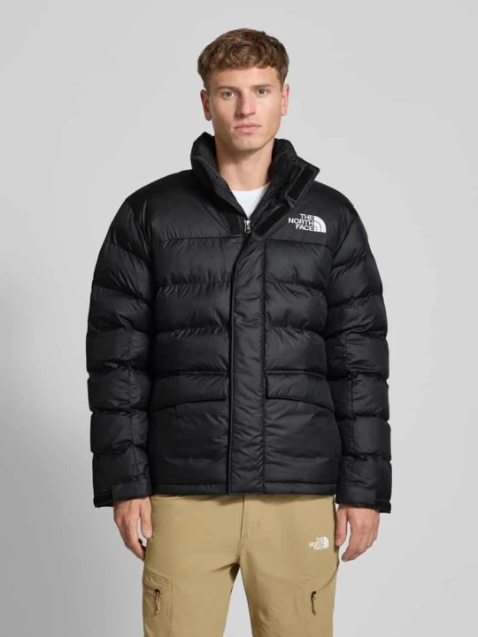 Zdjęcie produktu Kurtka pikowana z wyhaftowanym logo model ‘LIMBARA’ The North Face Czarny