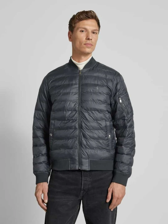Zdjęcie produktu Kurtka pikowana z wyhaftowanym logo model ‘TERRA’ Polo Ralph Lauren Czarny