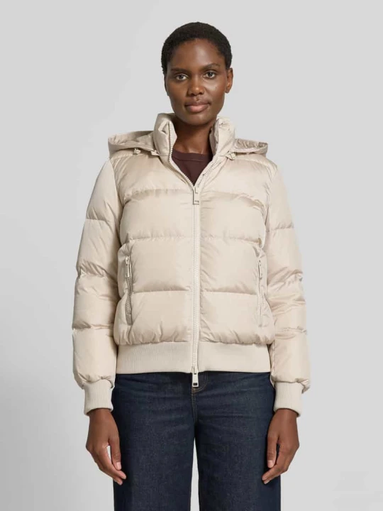 Zdjęcie produktu Kurtka pikowana z wypełnieniem z puchu i pierza Armani Exchange Piaskowy