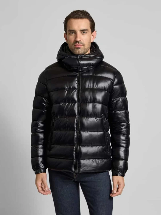 Zdjęcie produktu Kurtka pikowana z dwukierunkowym zamkiem model 'FLORIAN' Save The Duck Czarny