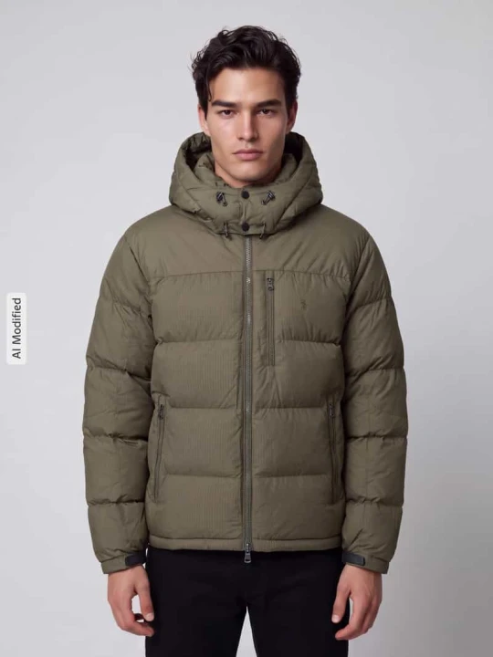 Zdjęcie produktu Kurtka pikowana z zamkiem błyskawicznym dwustronnym Polo Ralph Lauren Oliwkowy