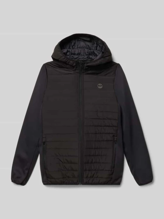 Zdjęcie produktu kurtka pikowana z zamkiem błyskawicznym Jack&Jones Czarny