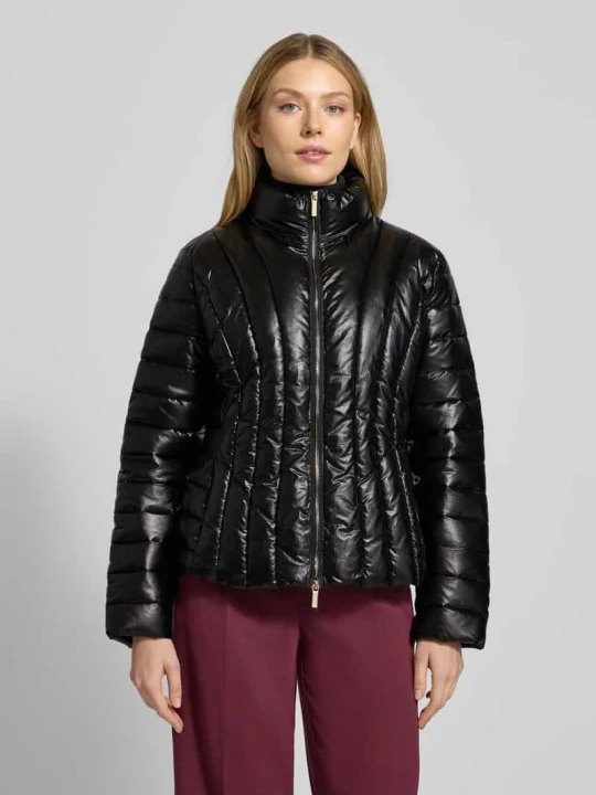 Zdjęcie produktu kurtka pikowana ze stójką Armani Exchange Czarny