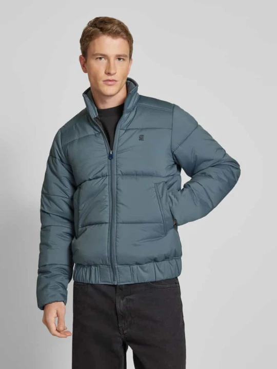 Zdjęcie produktu Kurtka pikowana ze stójką G-Star Raw Kamienny