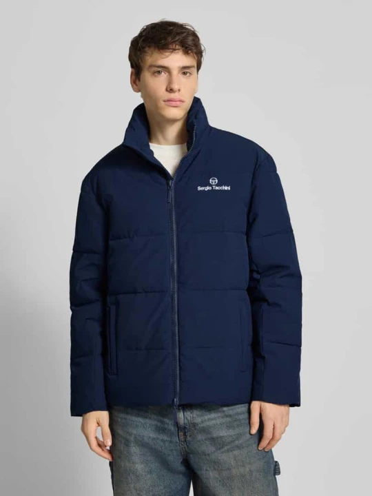 Zdjęcie produktu Kurtka pikowana ze stójką model ‘NILO’ Sergio Tacchini Granatowy