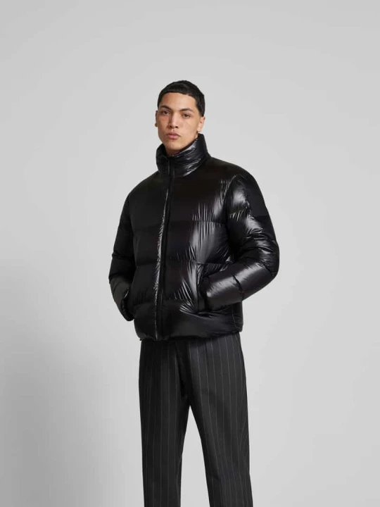 Zdjęcie produktu Kurtka pikowana ze stójką Moose Knuckles Czarny