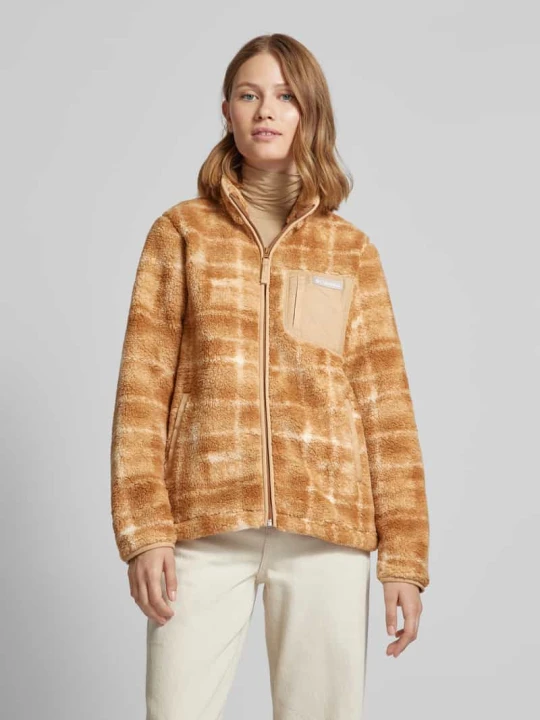 Zdjęcie produktu Kurtka typu teddy z naszywką z logo model 'West Bend™' Columbia Camel