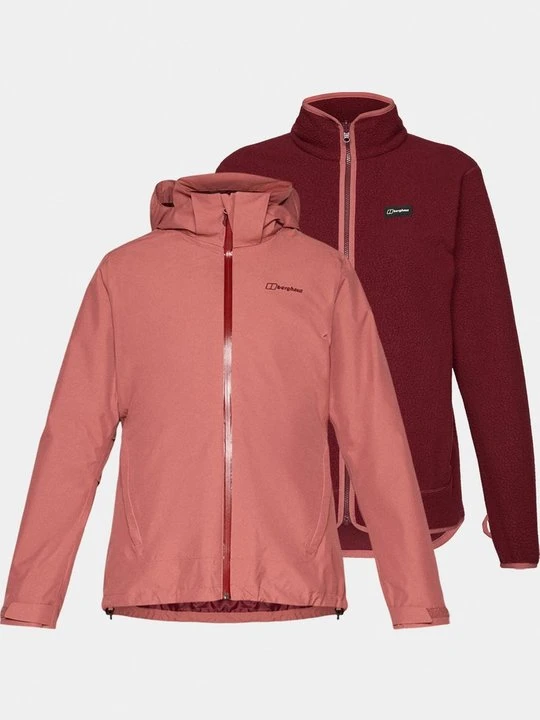 Zdjęcie produktu Kurtka przeciwdeszczowa Berghaus bordowy