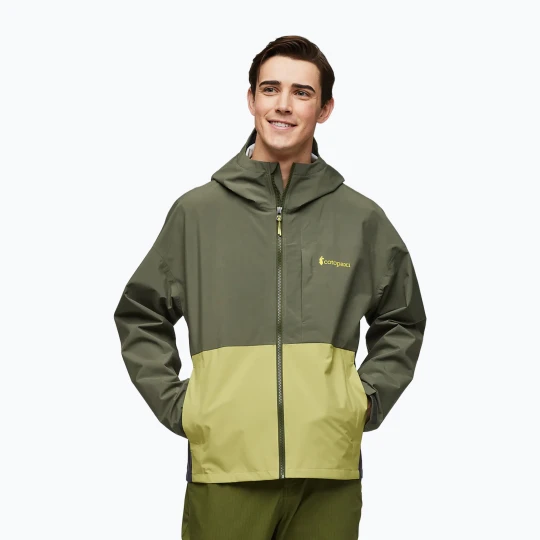 Zdjęcie produktu Kurtka przeciwdeszczowa męska Cotopaxi Cielo Rain Jacket fatigue/lemongrass Zielony