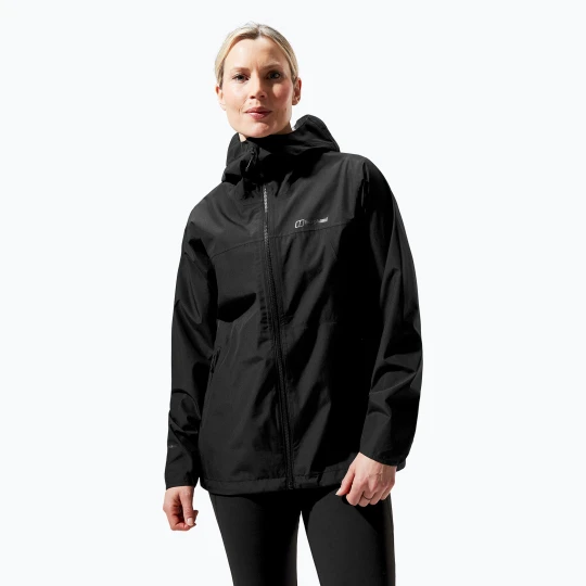 Zdjęcie produktu Kurtka przeciwdeszczowa damska Berghaus Deluge Pro 3.0 black/black