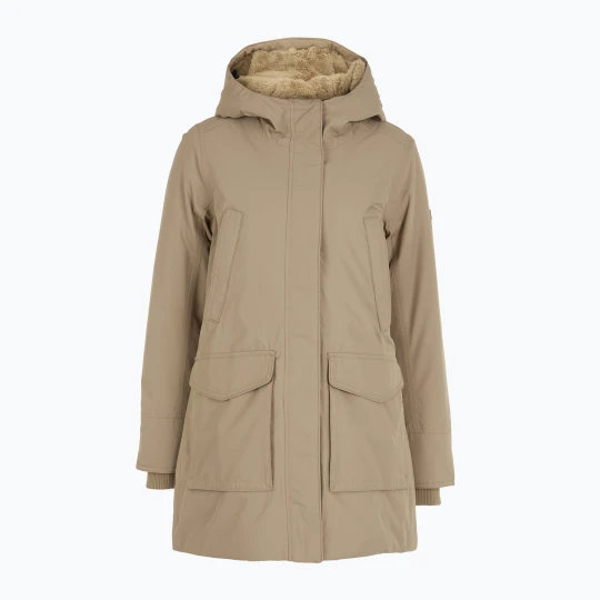 Zdjęcie produktu Kurtka przeciwdeszczowa damska CMP 35K3556 Parka Fix Hood cookie Beżowy