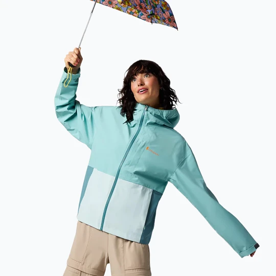 Zdjęcie produktu Kurtka przeciwdeszczowa damska Cotopaxi Cielo Rain tide pool and surf Niebieski
