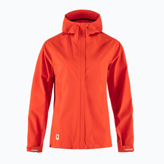 Zdjęcie produktu Kurtka przeciwdeszczowa damska Fjällräven HC Hydratic Trail flame orange