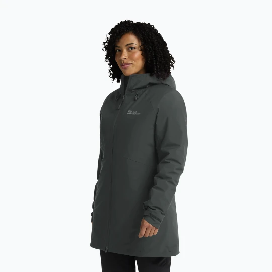 Zdjęcie produktu Kurtka ocieplana damska Jack Wolfskin Heidelstein Ins slate green