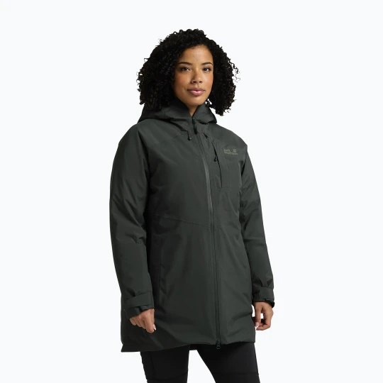 Zdjęcie produktu Kurtka puchowa damska Jack Wolfskin Icecape 2L Down Ins Rds slate green