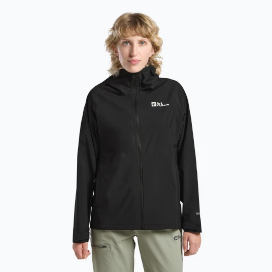 Zdjęcie produktu Kurtka przeciwdeszczowa damska Jack Wolfskin Prelight 2.5L LT black