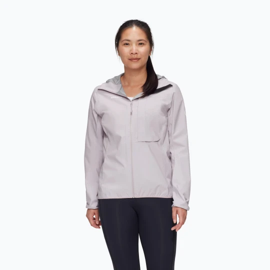 Zdjęcie produktu Kurtka przeciwdeszczowa damska Mammut Ducan Light HS Hooded alpine calamint Fioletowy