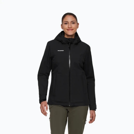 Zdjęcie produktu Kurtka przeciwdeszczowa damska Mammut Linard HS Thermo Hooded Jacket Women black