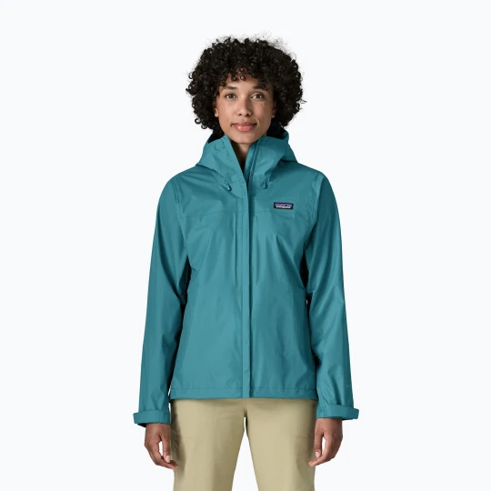 Zdjęcie produktu Kurtka przeciwdeszczowa damska Patagonia Torrentshell 3L Rain glacial glue Niebieski
