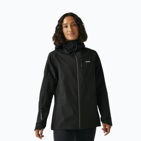 Zdjęcie produktu Kurtka przeciwdeszczowa damska REGATTA Birchdale II black / seal grey