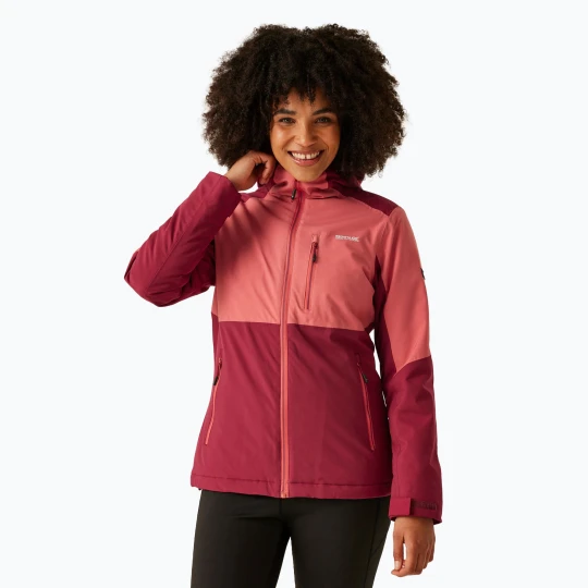 Zdjęcie produktu Kurtka przeciwdeszczowa damska REGATTA Kelora rumba red / mineral red