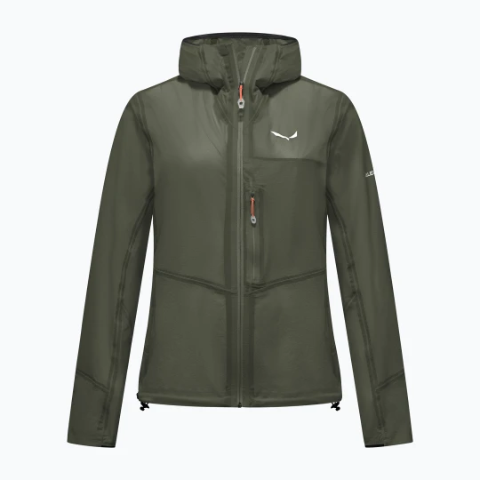 Zdjęcie produktu Kurtka przeciwdeszczowa damska Salewa Pedroc 2 PTX 2.5 Light faded green