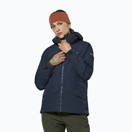 Zdjęcie produktu Kurtka przeciwdeszczowa damska Salewa Puez GTX 2L EPE navy blaze Granatowy