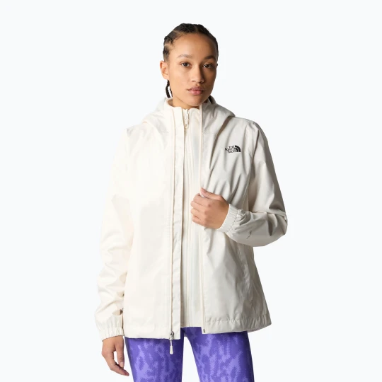 Zdjęcie produktu Kurtka przeciwdeszczowa damska The North Face Quest white dune