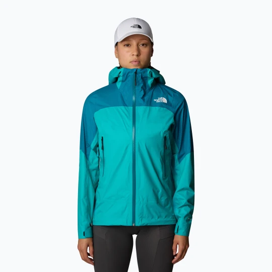 Zdjęcie produktu Kurtka przeciwdeszczowa damska The North Face Signal 2.5L Dryvent galactic blue / deep teal