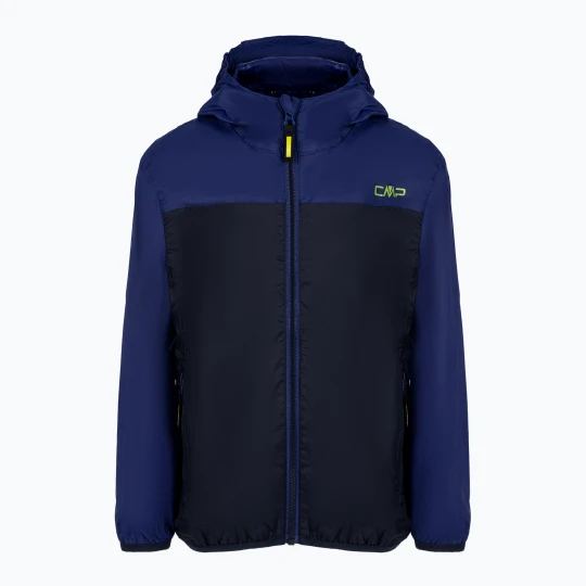 Zdjęcie produktu Kurtka przeciwdeszczowa dziecięca CMP 32X5804 Rain Fix Hood black / blue Granatowy