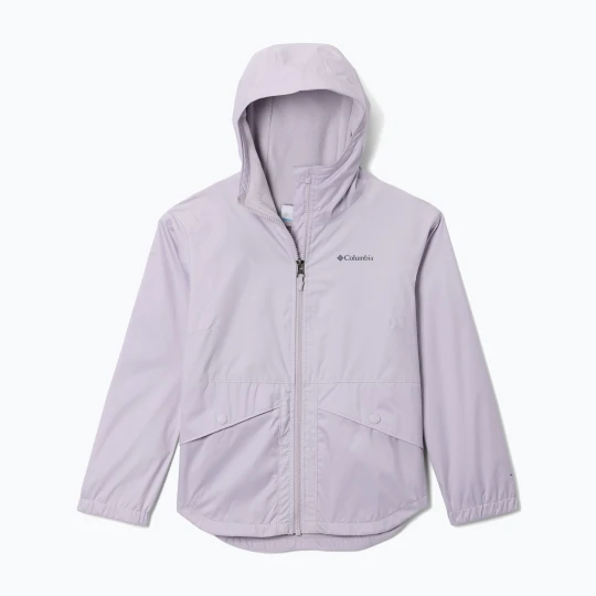 Zdjęcie produktu Kurtka przeciwdeszczowa dziecięca Columbia Rainy Trails II Fleece lavender pearl Fioletowy