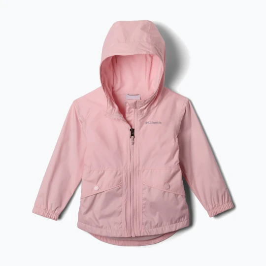Zdjęcie produktu Kurtka przeciwdeszczowa dziecięca Columbia Rainy Trails II Fleece satin pink