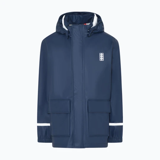 Zdjęcie produktu Kurtka przeciwdeszczowa dziecięca LEGO Lwjochy 201 dark navy Granatowy