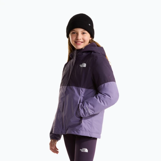Zdjęcie produktu Kurtka przeciwdeszczowa dziecięca The North Face Warm Antora Rain endless dusk / grounded plum Fioletowy